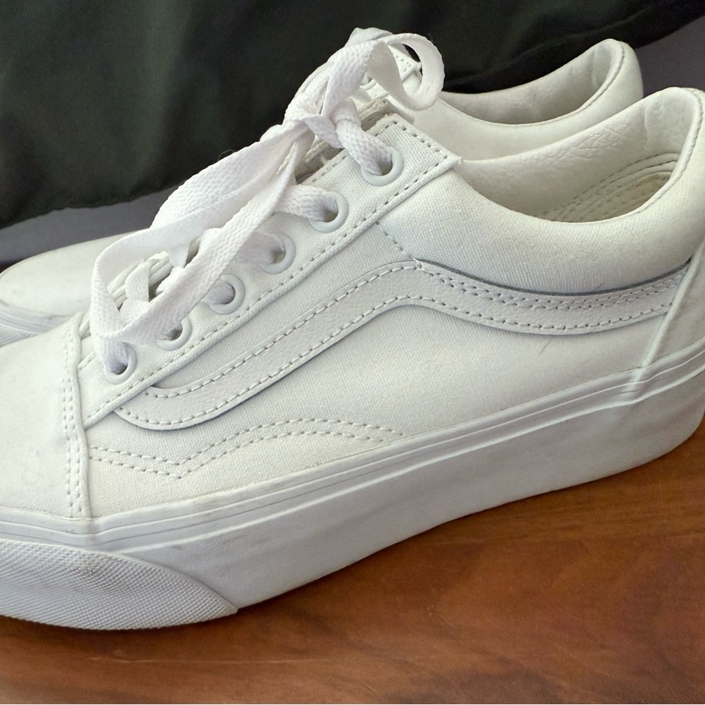 Vans Women's White Sneakers